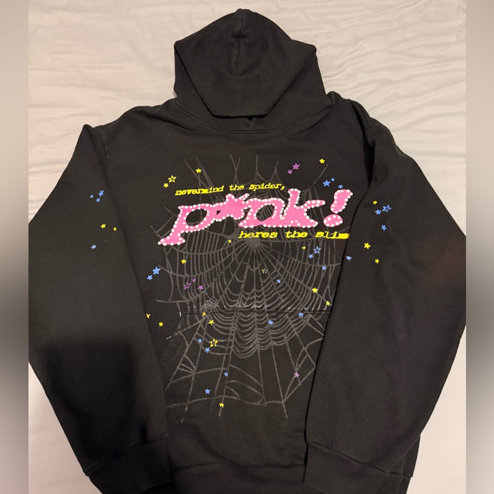Authentic Sp5der P*NK V2 Hoodie
